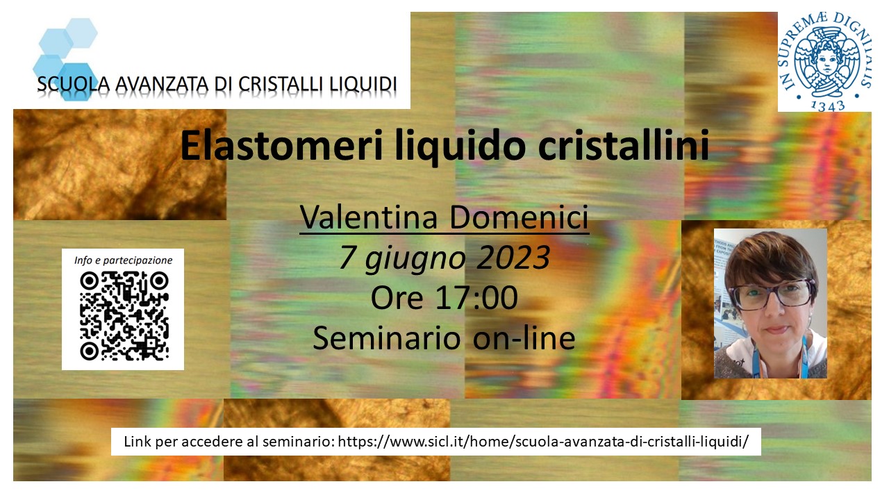 Seminario Elastomeri Liquido Cristallini 2023